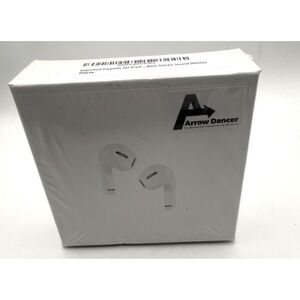 Arrow Dancer Pro 3 TWS Earbuds - Bluetooth 5.3 Waterproof IPX6 Deep Bass White